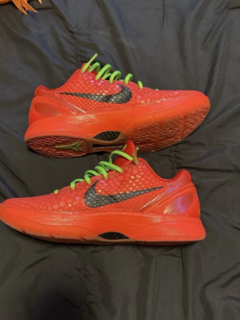 Nike Kobe 6 Men's Reverse Grinches Sneakers